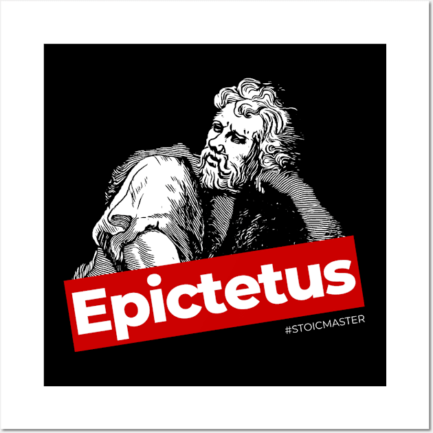 EPICTETUS #STOICMASTER Wall Art by Rules of the mind